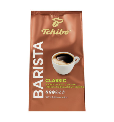 Кава Tchibo Barista Classic натуральна смажена мелена 250г