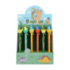 Ручка гелева автоматична Пиши-стирай, DINO TAIL, 0,5 мм, синя (ZB.2292)