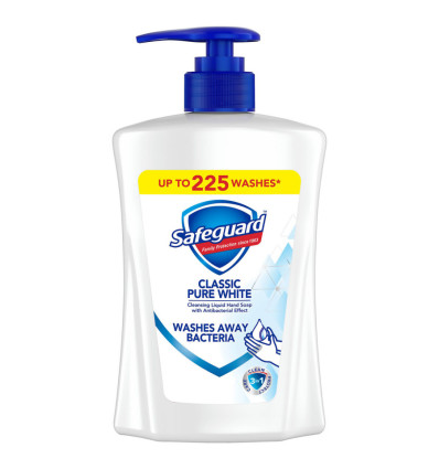 Мыло Safeguard Классическое Белое жидкое 0,45л