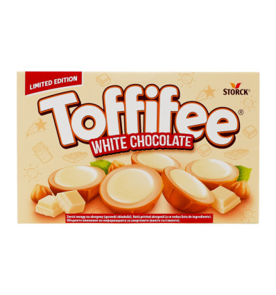Цукерки Toffifee білий шоколад 125г