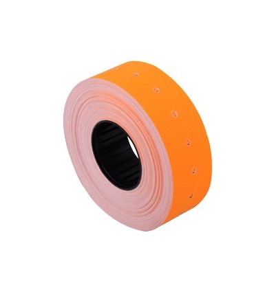 Етикетки-цінники Economix 21х12 мм помаранчеві (1000 шт. / Рул.), E21301-06