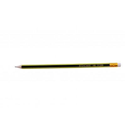 Олівець чорнографітний Economix чорно-жовтий