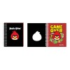 Блокнот "Angry Birds ", А5, 150 л., черный