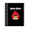 Блокнот "Angry Birds", А5, 150 арк., чорний