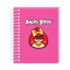 Блокнот "Angry Birds", А5, 150 арк., рожевий