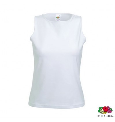 Майка 'Lady-Fit Sleeveless T' M (Fruit of the Loom)