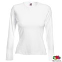 Футболка 'Lady-Fit Long Sleeve T' S (Fruit of the Loom)