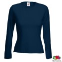 Футболка 'Lady-Fit Long Sleeve T' S (Fruit of the Loom)