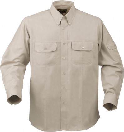 Мужская рубашка Tremont от ТМ James Harvest,цвет:песочный,размер:M