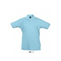 Рубашка поло SOL’S SUMMER II KIDS,цвет:бирюзовый,размер:04A
