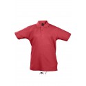 Рубашка поло SOL’S SUMMER II KIDS,цвет:красный,размер:04A