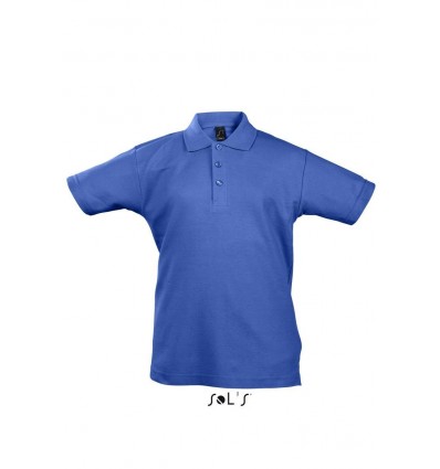 Рубашка поло SOL’S SUMMER II KIDS,цвет:ярко-синий,размер:06A