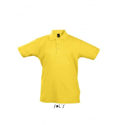 Рубашка поло SOL’S SUMMER II KIDS,цвет:желтый,размер:08A