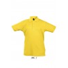 Рубашка поло SOL’S SUMMER II KIDS,цвет:желтый,размер:08A