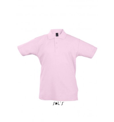 Рубашка поло SOL’S SUMMER II KIDS,цвет:розовый,размер:08A