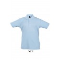 Рубашка поло SOL’S SUMMER II KIDS,цвет:небесно-голубой,размер:10A
