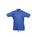 Рубашка поло SOL’S SUMMER II KIDS,цвет:ярко-синий,размер:10A
