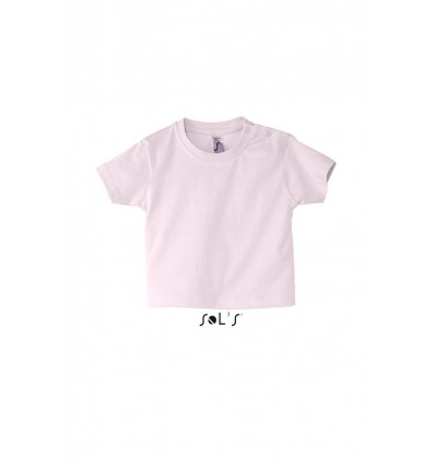 Футболочка для младенца SOL’S MOSQUITO,цвет:светло-розовый,размер:18M