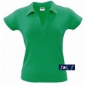 Сорочка поло з американською проймою SOL'S PRETTY,колір:зелений-насичений,розмір:M