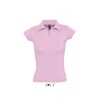 Рубашка поло с американской проймой SOL’S PRETTY,цвет:розовый,размер:S