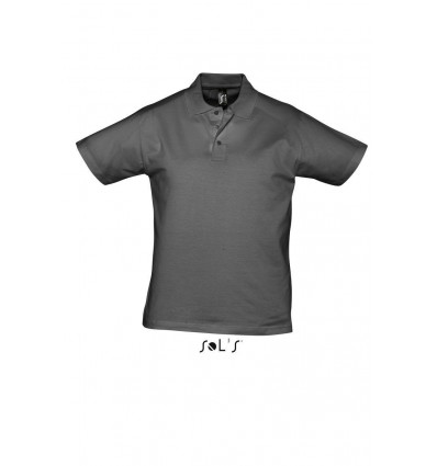 Рубашка поло SOL’S PRESCOTT MEN,цвет:серый-насыщенный,размер:L