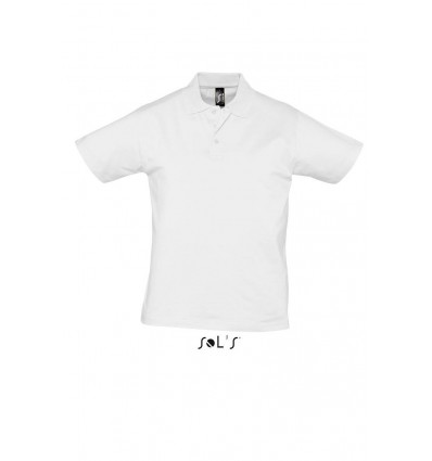 Рубашка поло SOL’S PRESCOTT MEN,цвет:белый,размер:M