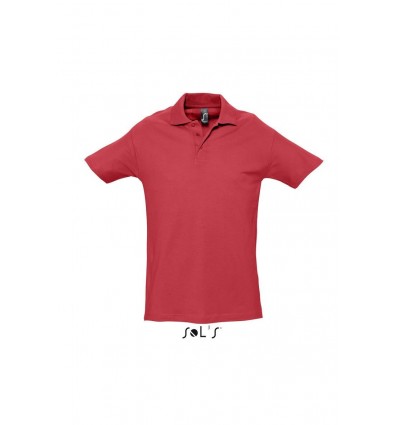 Рубашка поло SOL’S SPRING II,цвет:красный,размер:4XL