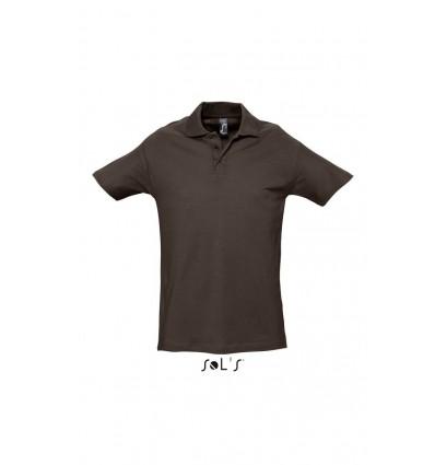 Рубашка поло SOL’S SPRING II,цвет:шоколадный,размер:L