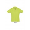 Рубашка поло мужская SOL’S SUMMER II,цвет:зеленое яблоко,размер:XS