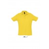Рубашка поло мужская SOL’S SUMMER II,цвет:желтый,размер:XS