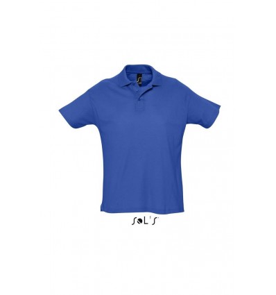 Рубашка поло мужская SOL’S SUMMER II,цвет:ярко-синий,размер:XS