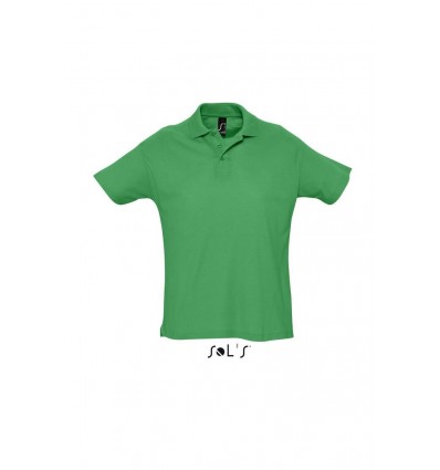 Рубашка поло мужская SOL’S SUMMER II,цвет:светло-зеленый,размер:XXL