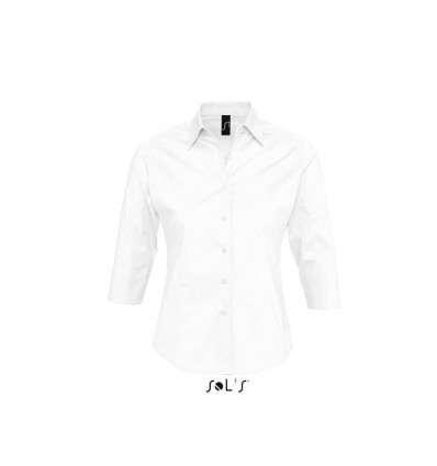 Сорочка з рукавом 3/4 SOL'S EFFECT,колір:білий,розмір:L