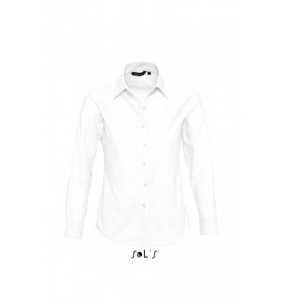 Сорочка з тканини «Оксфорд» SOL'S EMBASSY,колір:білий,розмір:L