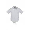 Рубашка из ткани «оксфорд» SOL’S BRISBANE,цвет:серебристый,размер:XL