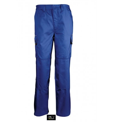 Рабочие брюки SOL’S ACTIVE PRO,цвет:синий-насыщенный,размер:S