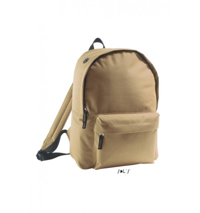 Рюкзак из полиэстера 600d SOL’S RIDER,цвет:светло-бежевый,размер:40 см х 28 см х 14 с