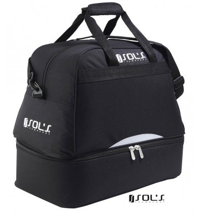 Спортивна сумка SOL'S CALCIO,колір:чорний,розмір:56 см х 65 см х 70 с