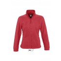 Куртка з флісу SOL'S NORTH WOMEN,колір:червоний,розмір:L