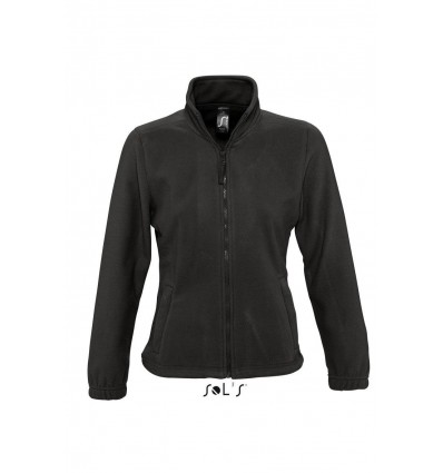Куртка з флісу SOL'S NORTH WOMEN,колір:чорний,розмір:L