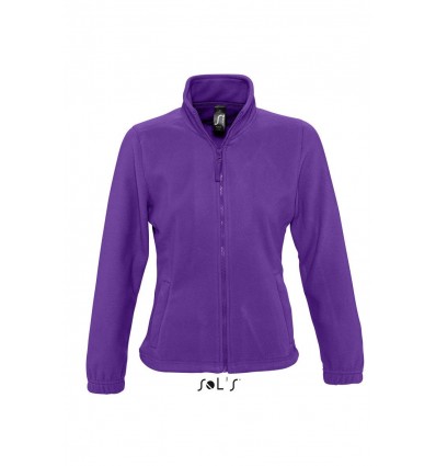 Куртка з флісу SOL'S NORTH WOMEN,колір:темно-фіолетовий,розмір:S