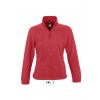 Куртка из флиса SOL’S NORTH WOMEN,цвет:красный,размер:M