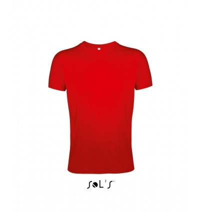 Приталені футболка SOL'S REGENT FIT,колір:червоний,розмір:L