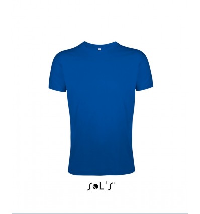 Приталені футболка SOL'S REGENT FIT,колір:яскраво-синій,розмір:S