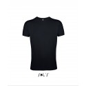 Приталені футболка SOL'S REGENT FIT,колір:чорний-насичений,розмір:S