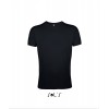 Приталені футболка SOL'S REGENT FIT,колір:чорний-насичений,розмір:S