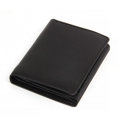 Чоловічий гаманець,колір:чорний,розмір:100 х 25
