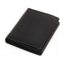 Мужской бумажник,цвет:черный,размер:100 х 25