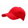 кепка BASIC,колір:червоний,розмір:Дорослий