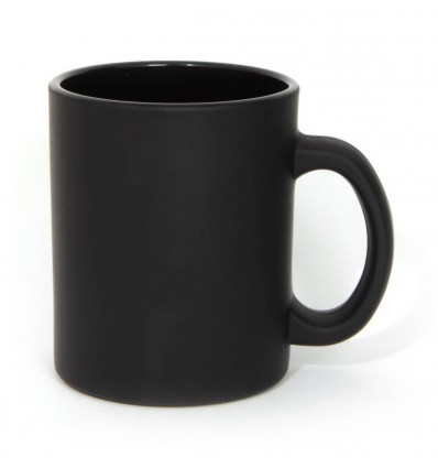 Чашка скляна ТМ "Бергамо",колір:чорний,розмір: